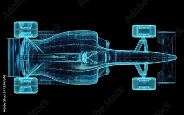 Fototapeta Formula One Mesh