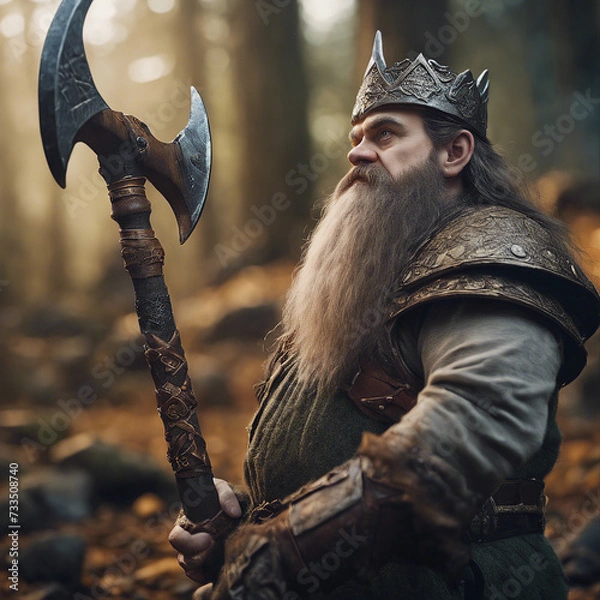 Fototapeta The Dwarf King