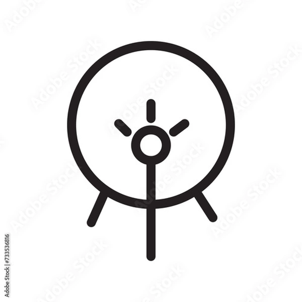 Fototapeta key with a keyhole