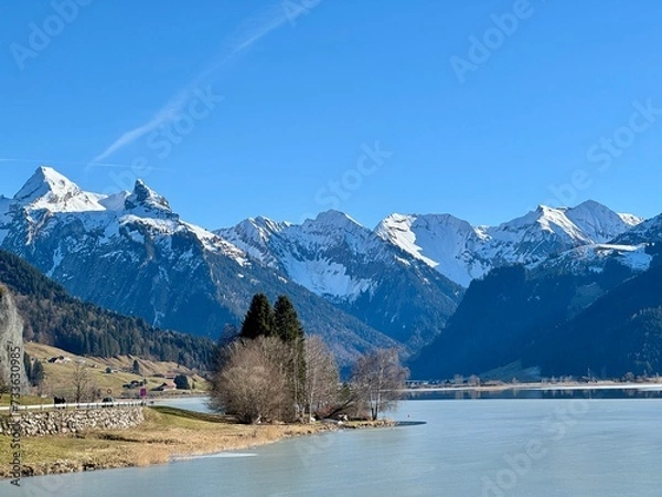 Obraz lake in the mountains