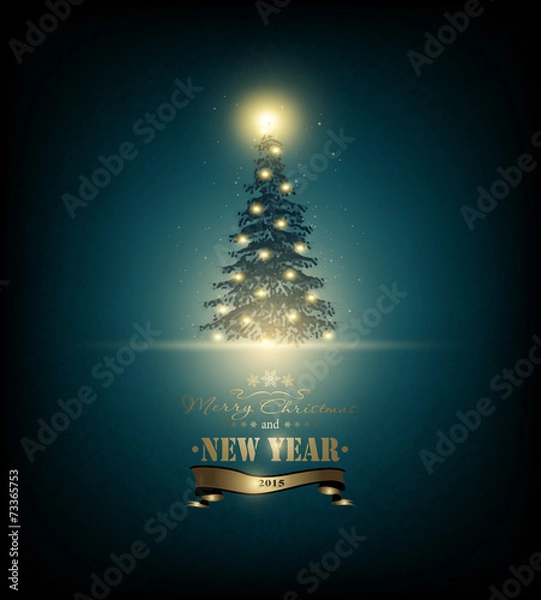 Fototapeta Christmas Background