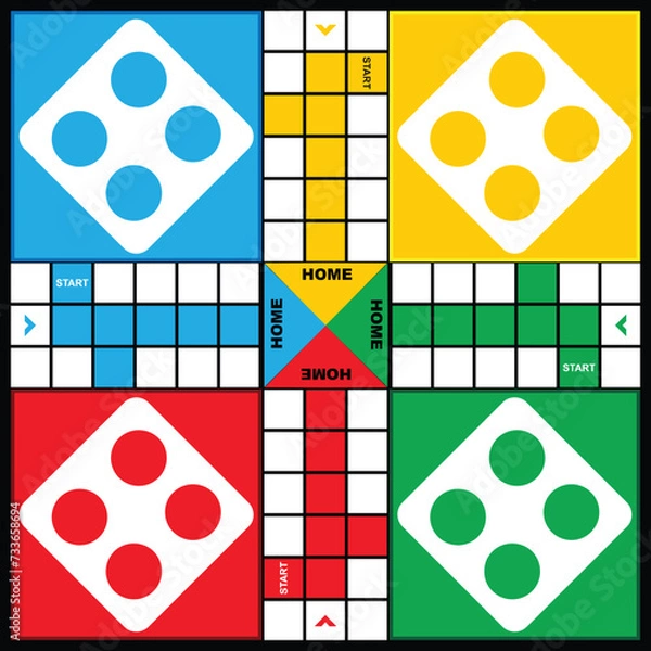 Obraz Ludo Game 