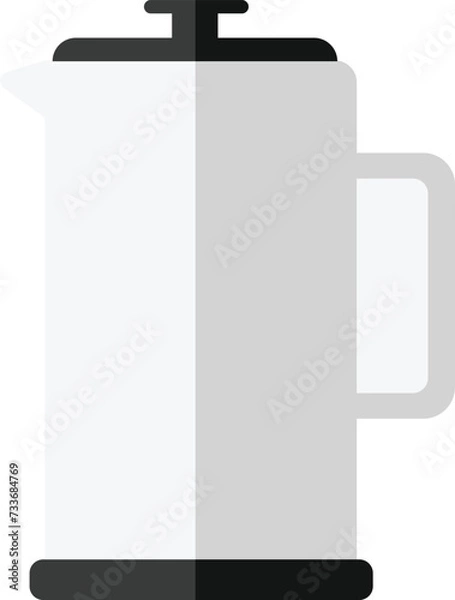 Obraz Kettle coffee maker illustration kitchen appliance