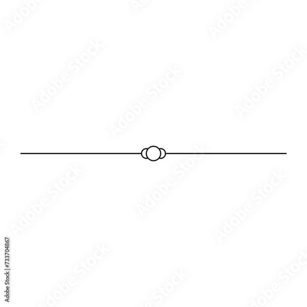 Obraz Minimal Line, Decorative frame elements