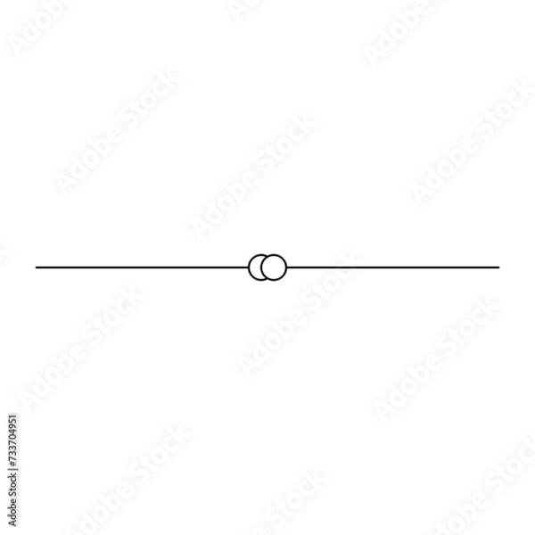 Obraz Minimal Line, Decorative frame elements