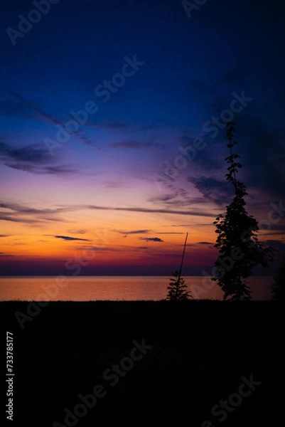 Obraz sunset at the sea