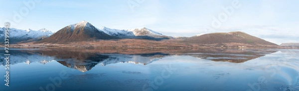 Fototapeta Norwegen Berge