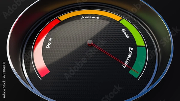 Fototapeta Skill level indicator