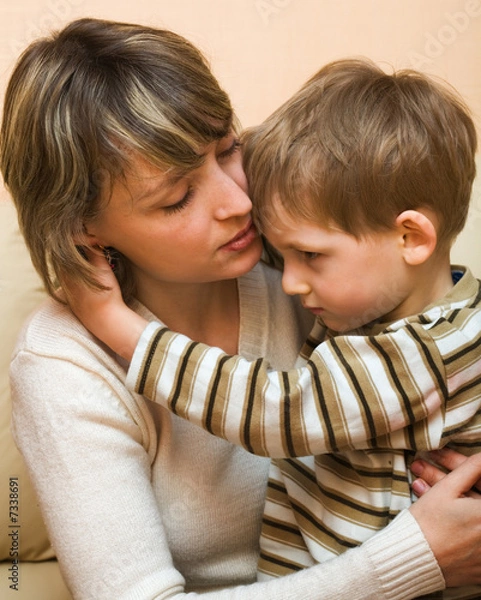 Obraz Mother and son
