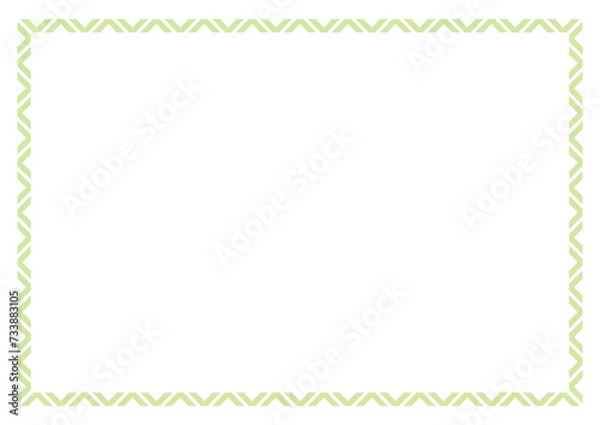 Fototapeta Vector frame for your text, photos or invitations, border frame design template. Elegant frame for certificate, diploma, voucher. vector frame with a ribbon 
