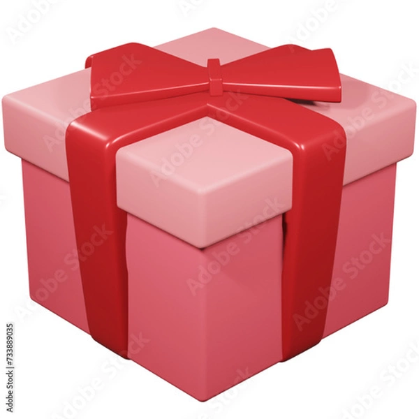 Obraz Red gift box