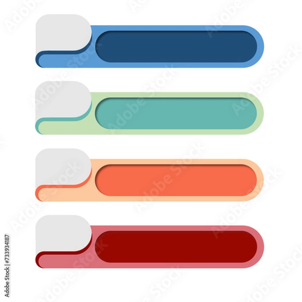 Fototapeta Text Boxes