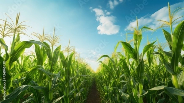 Fototapeta crop corn science