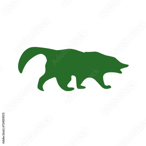 Fototapeta Farm animals silhouettes 