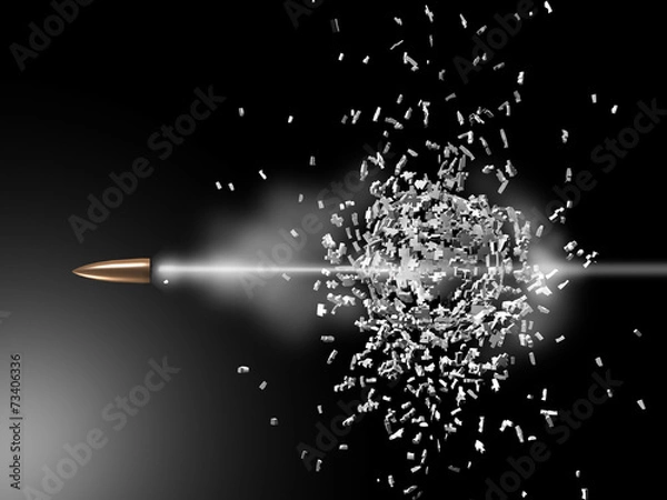 Fototapeta Bullet