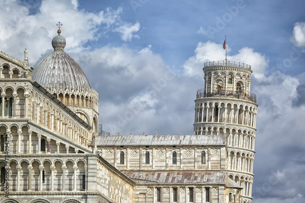 Obraz Piazza Miracoli Pisa