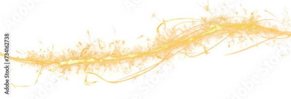 Fototapeta Sparklers Swirl Celebration, png file of isolated cutout object