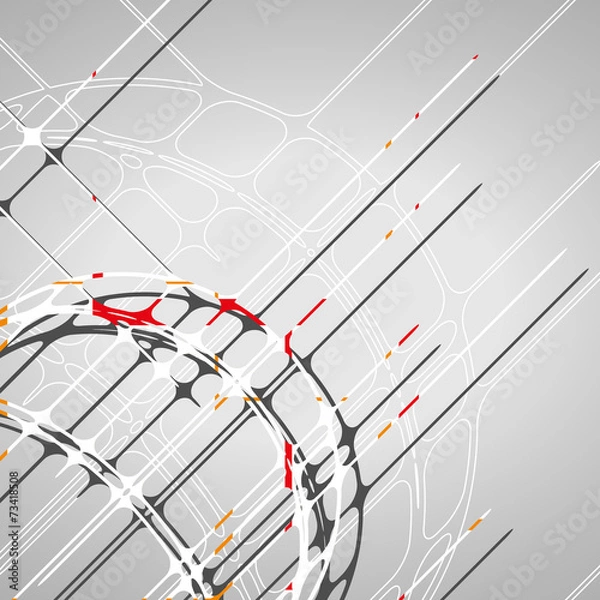 Obraz Abstract circles background