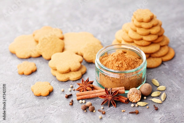 Obraz gingerbread spices