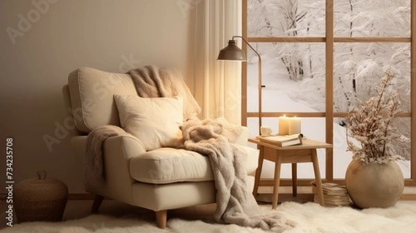Fototapeta inviting cozy decoration