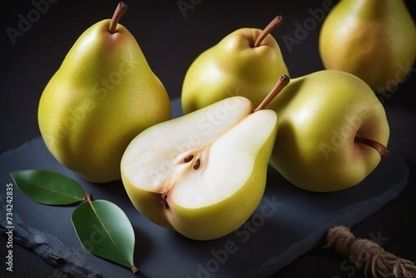 Obraz A pear, half pear