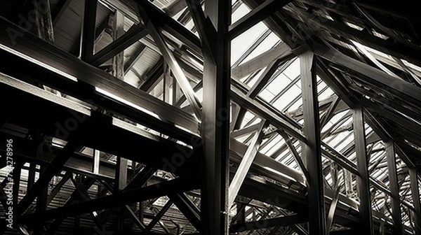 Obraz design truss building