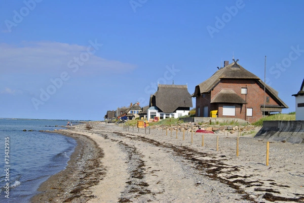 Obraz Strandhäuser Heiligenhafen Germany