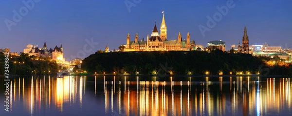 Fototapeta Ottawa at night