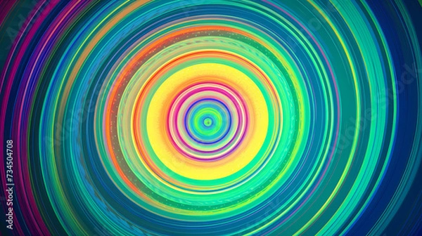 Fototapeta Abstract optical illusion pattern seamless background