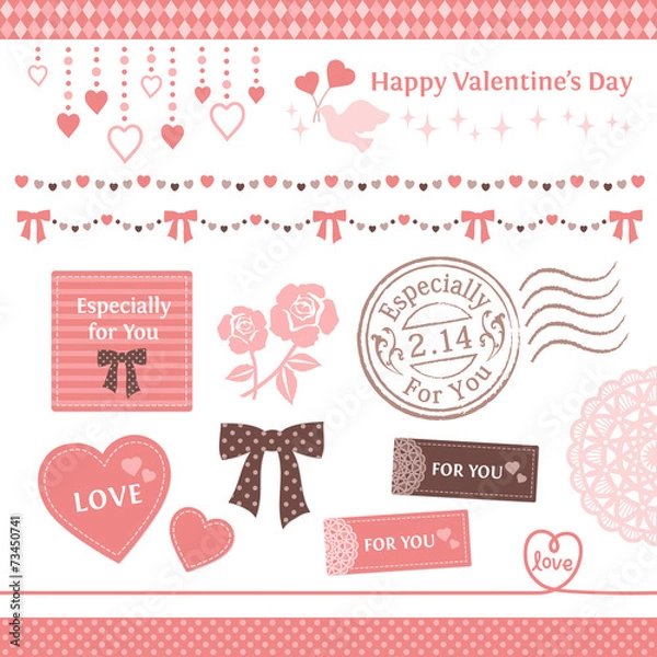 Obraz バレンタイン　装飾