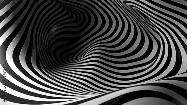 Fototapeta Abstract optical illusion background