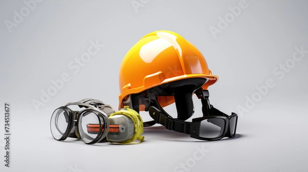 Fototapeta World day for safety and health at work observed each year on April 28th to promote the prevention of occupational accidents and diseases globally