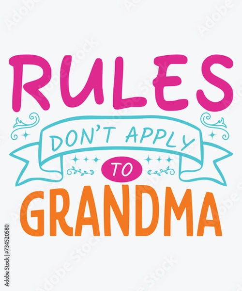 Obraz Rules Do not Apply to Grandma