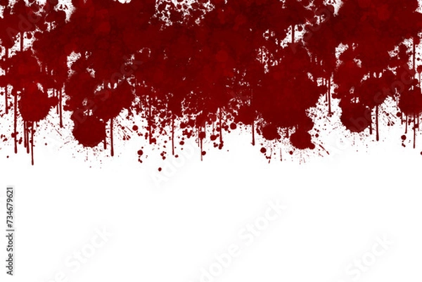Fototapeta ホラー 血 血しぶき 赤 恐怖 ハロウィン