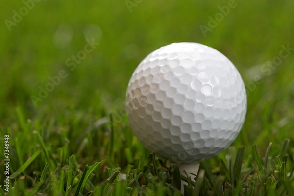 Fototapeta golfball close
