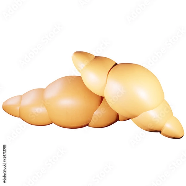 Obraz twice croissant