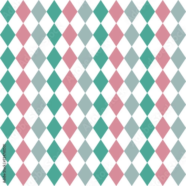 Fototapeta Spring diamond. diamond pattern. diamond pattern background. diamond background. Seamless pattern. for backdrop, decoration, Gift wrapping
