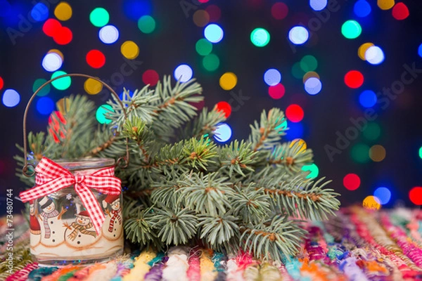 Fototapeta Christmas decoration