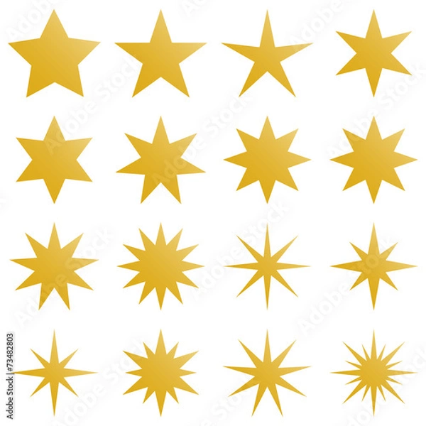 Fototapeta Sternsammlung