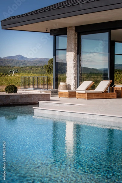 Obraz swimming pool in hotel