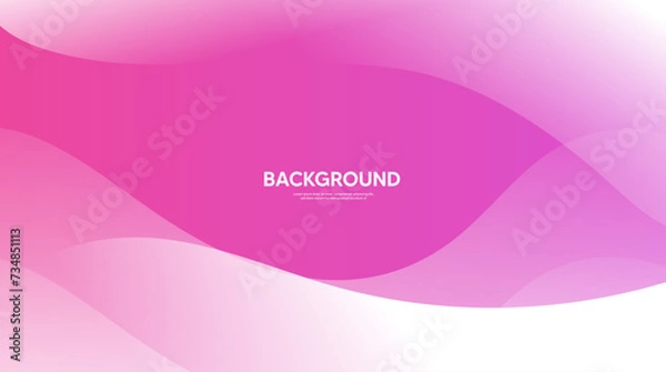 Fototapeta abstract pink background with waves