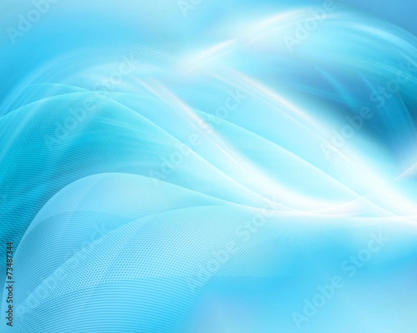 Fototapeta Abstract blue background