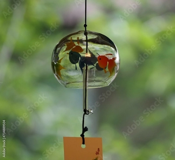 Obraz ガラスの風鈴