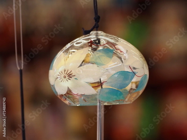 Fototapeta ガラスの風鈴