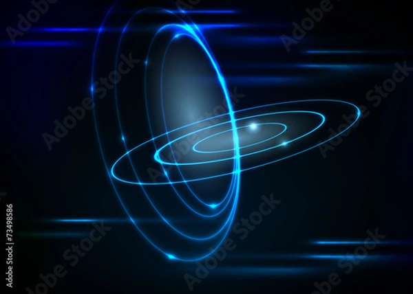 Obraz Abstract background plasma vector  illustration