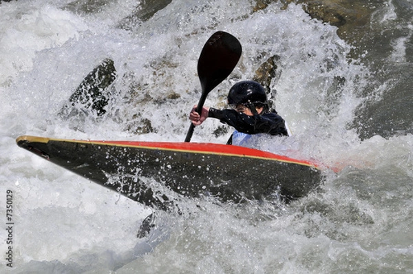 Obraz Kayak slalom
