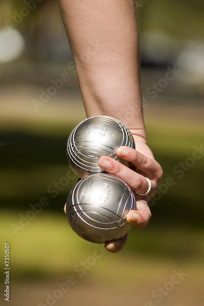 Obraz boules de pétanque
