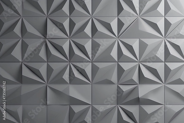 Fototapeta seamless geometric pattern made by midjourney