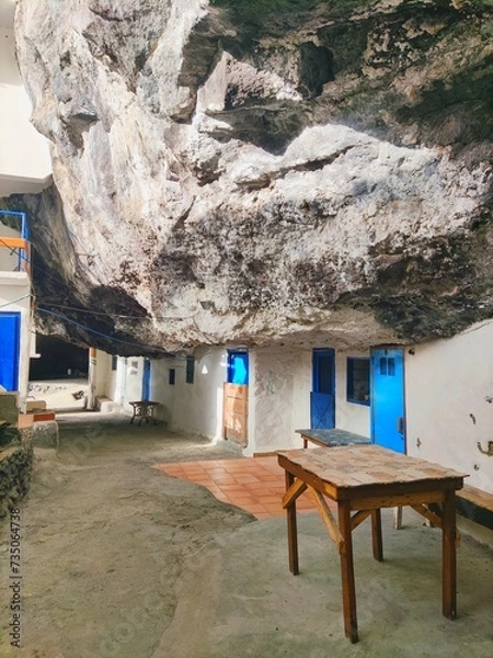 Obraz small village in cave