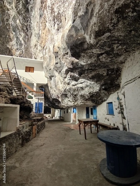 Obraz small village in cave